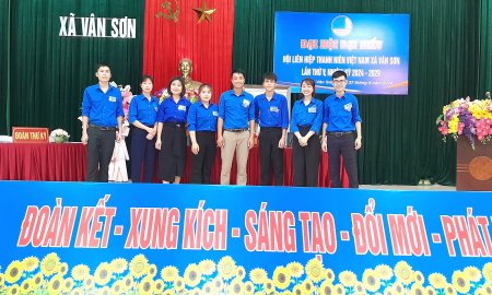 Hội Liên hiệp Thanh niên Việt Nam xã Vân Sơn tổ chức Đại hội đại biểu lần thứ V, nhiệm kỳ 2024 – 2029