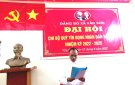 Xã Vân Sơn: Chi bộ quỹ TDND Vân Sơn tổ chức đại hội chi bộ nhiệm kỳ 2022-2025.