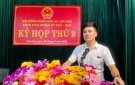 HĐND xã  Vân Sơn khóa XVIII, nhiệm kỳ 2021-2026  tổ chức Kỳ họp thứ 9