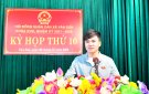 Xã Vân Sơn:  HĐND xã  khóa XVIII, nhiệm kỳ 2021-2026  tổ chức Kỳ họp thứ 10