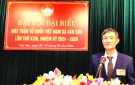 Đại hội đại biểu Mặt trận Tổ quốc Việt Nam xã Vân sơn lần thứ XXIII, nhiệm kỳ 2024 – 2029 