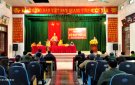 HĐND xã Vân Sơn khóa XVII, nhiệm kỳ 2016-2021 tổ chức kỳ họp thứ 14