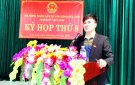 Xã Vân Sơn:  HĐND xã  khóa XVIII, nhiệm kỳ 2021-2026  tổ chức Kỳ họp thứ 8
