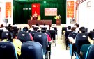 Hội LHPN huyện tổ chức hội nghị sơ kết phong trào "Vì đường quê xanh sạch đẹp tại xã Vân Sơn