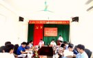 Xã Vân Sơn: thẩm định hồ sơ đánh giá xã an toàn thực phẩm