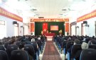 Đảng bộ xã Vân Sơn: tổ chức hội nghị tổng kết thực hiện nhiệm vụ chính trị năm 2020.